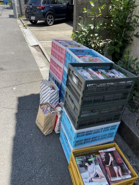 府中市　古本出張買取　遺品整理