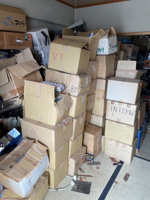 新宿区　遺品整理の古本出張買取