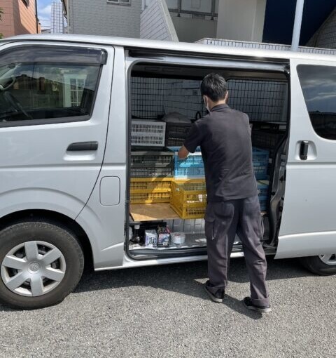 新宿区で古本を大量に出張買取したときの写真｜ブックス一歩