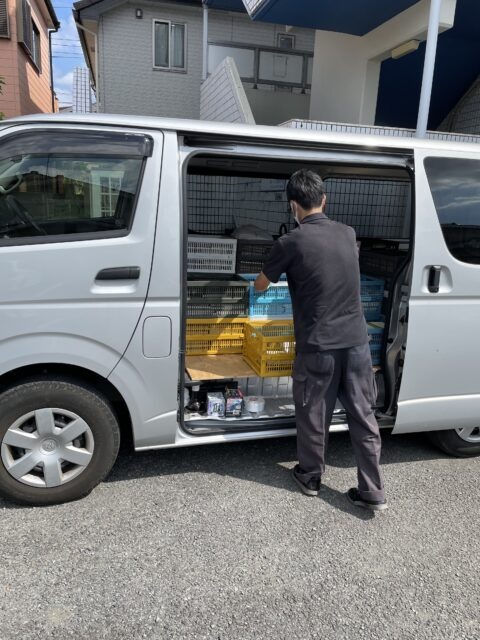 新宿区で古本を大量に出張買取したときの写真｜ブックス一歩