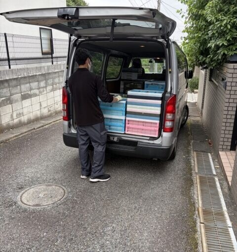 川崎市での出張買取作業。