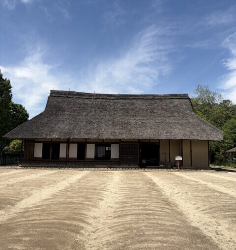 野山北・六道山公園の里山民家まで散歩してきました｜小川の流れる涼しげな里山風景