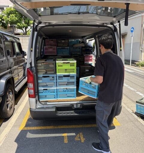 町田市で60カゴ分のマニア向け雑誌を出張買取
