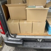 中野区でリフォーム工事前に整理されたダンボール8箱分のビジネス書の出張買取