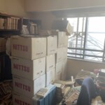 国立市のマンションで大型書斎から箱詰めして搬出する大量の古本