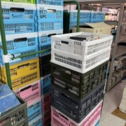 文京区の戸建て2階から搬出した約40カゴ分の買取書籍