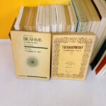 遺品整理で買取したブラームスのピアノ協奏曲とチャイコフスキーの交響曲第5番の楽譜
